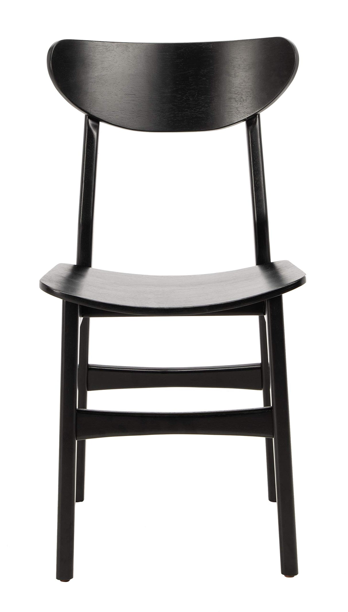 Safavieh Home Lucca Retro Black Dining Chair, Wood, Set of 2 Safavieh