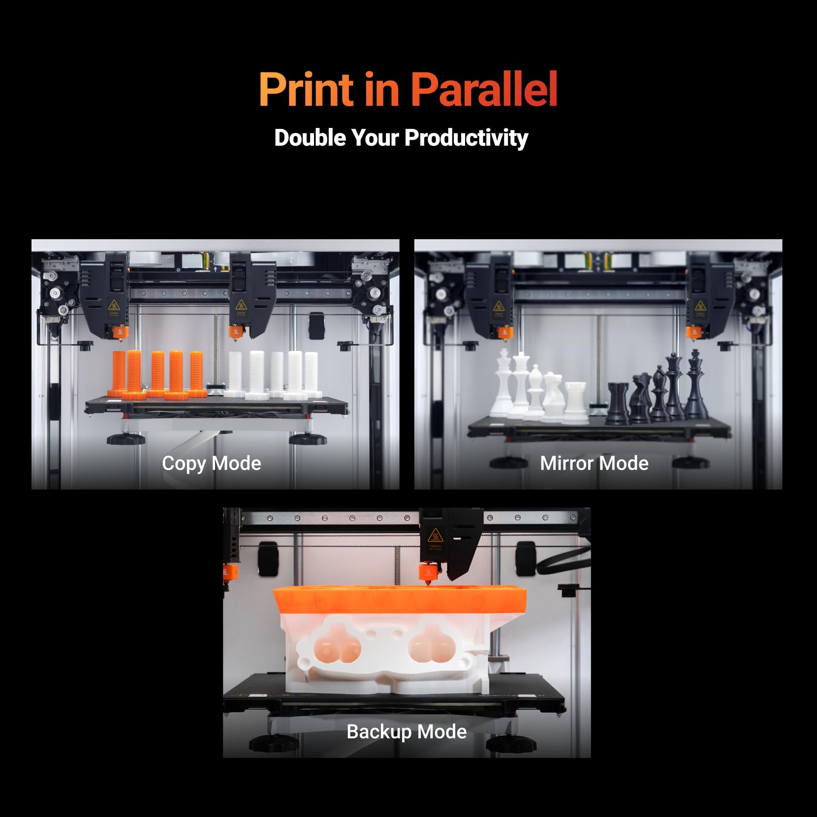 Snapmaker J1s IDEX 3D Printer Dual-Material Printing and 0.6mm Paired Hot Ends - WoodArtSupply