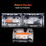 Snapmaker J1s IDEX 3D Printer Dual-Material Printing and 0.2mm Paired Hot Ends Snapmaker