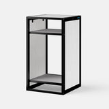 LANDEN Gray Metal Frame Stand, Three-Shelf for Fish Tanks up to 20 Gal, CLX45-45x45x80cm (17.7x17.7x31.49 in), for Fish Tanks and Reptile Terrariums, Home & Office Use LANDEN