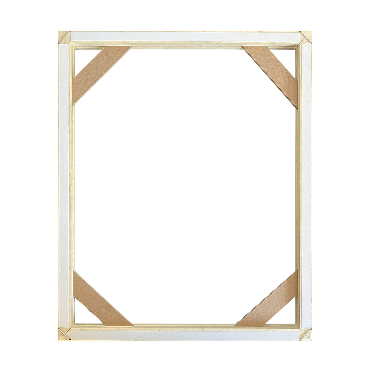 Sunwes Stretcher Wooden Bars for Canvas, Poster and Artwork Framing, 1.25-inch Bars Frame Kit for Gallery Wrap Oil Painting, Easy to Assemble, Ideal for DIY Framing Wall Art, Print Projects 16x20in Sunwes