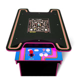 Arcade1Up Ms. PAC-MAN Head-to-Head Arcade Table with 12 Games, Multiplayer Control Panel, and 17-Inch Color LCD Screen, Black Series Edition ARCADE1UP
