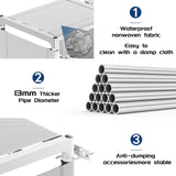 Mavivegue 20 Cube Book Shelf, Storage Organizer, Large DIY Bookcase, Metal Cube Bookshelf, Cubbies Closet Storage Organizer Shelves for Bedroom,Living Room,Home,Office Mavivegue