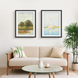 Picrit 20x27 Picture Frame 3 Pack, Black Puzzle Frame, Display Poster 16 x 24 with Mat or 20 x 27 without Mat for Horizontal or Vertical Wall Mounting. Picrit