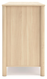 Signature Design by Ashley Cabinella Casual 6-Drawer Dresser with Safety Stop, Light Brown Signature Design by Ashley