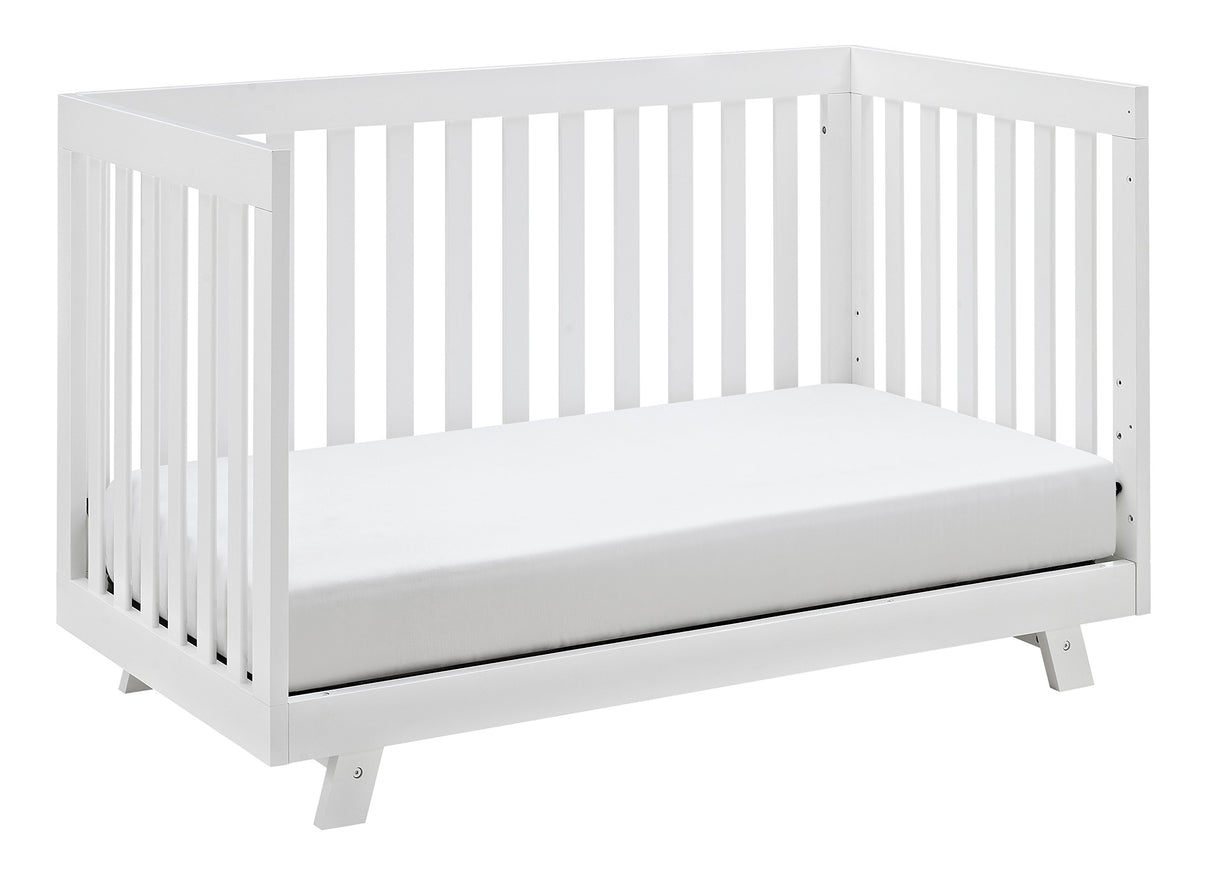 Storkcraft Beckett Convertible Crib (White) – Converts from Baby Crib to Toddler Bed and Daybed, Fits Standard Full-Size Crib Mattress, Adjustable Mattress Support Base Storkcraft