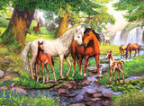 Ravensburger 12904 Horses by The Stream 300 Piece Puzzle for Kids - Every Piece is Unique, Pieces Fit Together Perfectly Ravensburger