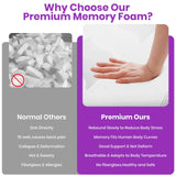 Twin XL Mattress, 12 Inch Gel Memory Foam XL Twin Mattress for Cool Night & Pressure Relief, Removable Washable Cover, Medium Firm & Motion lsolation, Bed in a Box, Made in The USA, CertiPUR-US Pamag pieeoo