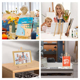ESRICH 2Pack16in Tabletop Easel,Tabletop Easel for Painting Party, Wooden Tabletop Display Easels,Painting Easel for Displaying Canvases, Photos, Display Tripod Holder Stand for Students Kids ESRICH