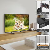 TAVR Universal Table Top TV Stand Mount for 27 30 32 37 40 43 47 50 55 60 65 Inch LCD LED Flat/Curved Screen TVs, Height Adjustable TV Legs, Strong TV Base Holds up to 88 lbs, Max VESA 800x500mm TAVR Furniture