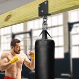 Punching Bag Hanger 1000 LB Capacity 360° Rotatio Heavy Bag Mount Beam Hanger Bracket for Boxing Bag Heavy Bag Hanging Kit for Muay Thai Training BeneLabel