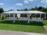 Quictent 10x30 Party Tent Gazebo Wedding Canopy Tent for Parties BBQ Shelter Pavilion with Removable Sidewalls & Elegant Church Quictent