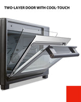 TOSHIBA Hot Convection Toaster Oven, Extra Large 34QT/32L, 9-in-1 Cooking Functions, Crispy Roast, Dehydrate, Rotisserie, 6 Accessories Included, 1650W, Black Stainless Steel TOSHIBA