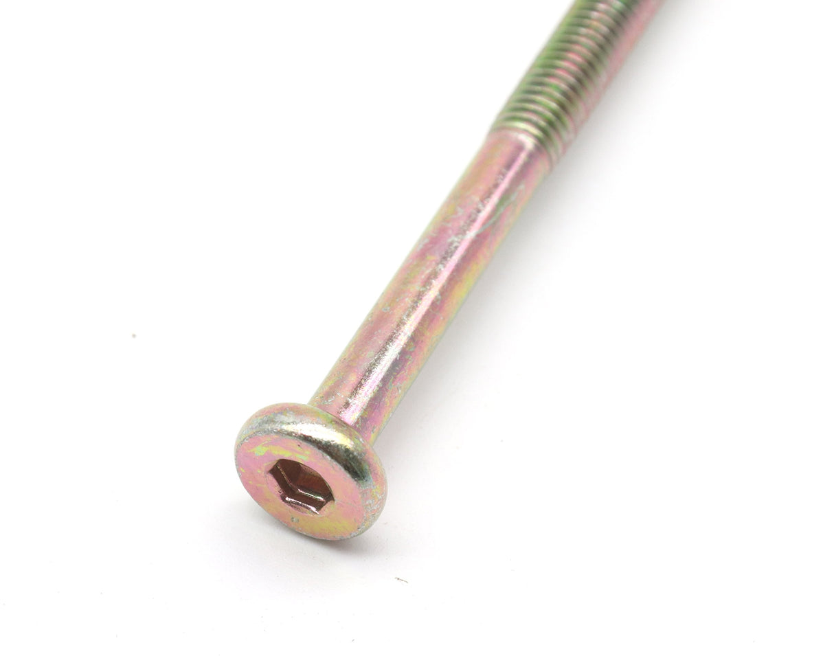 binifiMux 10-Pack M6 x 90mm Hex Allen Head Furniture Crib Baby Bed Bolt and Barrel Nuts, for Bunk Bed Chairs Cots Headboard binifiMux