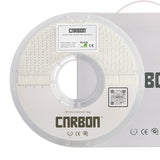 Certified Food Grade PETG 3D Printer Filament - CARBON by Comfy Materials - Lab Tested FDA Compliant Food Safe, 1.75mm, 1kg, Accuracy: +/- 0.02 (White) CARBON