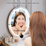 Chrangmay White,Vanity Desk with Mirror and Lights,Small Makeup Vanity with 2 Spacious Drawers,Modern Makeup Table with Adjustable Cabinet for Bedroom,Makeup Room,Writing Desk,Cheap Chrangmay