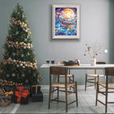 BYGFHLYW 5D Diamond Art Kits for Adults Beginner, Animals Whale Adult Diamond Painting Kits, DIY Full Drill Round Paint by Diamonds Diamond Dot for Home Wall Decor 12x16inch BYGFHLYW