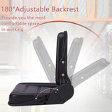 Universal Forklift Seat, Tractor Seat With Adjustable Back, Comfortable Leather Seat With High Resilience Sponge Filling For Mower Excavator Skid Loader pujindu