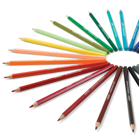 artPOP! Watercolor Pencils, 48 Vibrant Colors, Premium Quality, Hexagonal Grip, Water Soluble Colors for Drawing, Blending, Painting, and Mixed Media artPOP!