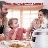 CUCKOO Heating Pressure Cooker & Warmer – 12 built-in programs, Glutinous (white), Mixed, Brown, GABA rice, and more, 10 cups CUCKOO