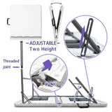 Gocamptoo Folding Table,4ft Indoor Outdoor Heavy Duty Portable Folding Square Plastic Dining Table w/Handle, Lock for Picnic, Party, Camping (4 FT) … Gocamptoo