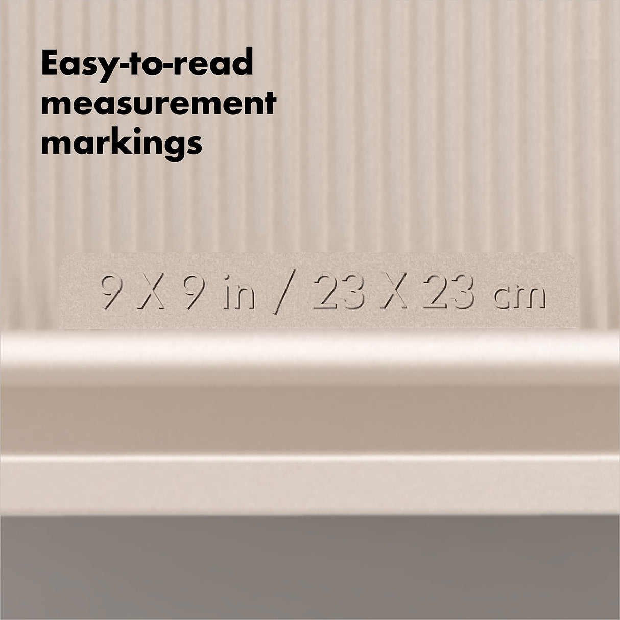 OXO Good Grips Non-Stick Pro Cake Pan Square 9 x 9 Inch, brown OXO