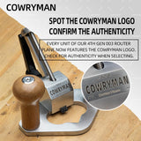 Cowryman Router Plane Handheld Woodworking Tool Cowryman