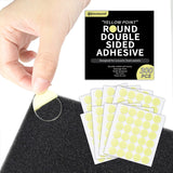 Focusound 300 Pack Yellow Point Double-Sided Adhesive Dots for Acoustic Soundproofing Foam Panels Focusound