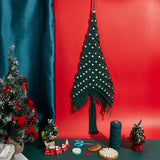 ACRNIGHEET DIY Large Macrame Christmas Tree Kit for Adults Beginners, Christmas Tree Macrame Wall Hanging Kit with Tassels Ornament, Craft Gitf Idea with Step by Step Tutorial Instruction Home Decor ACRNIGHEET