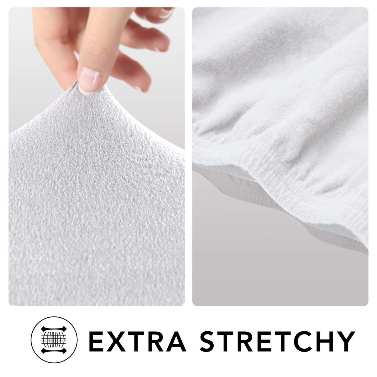 PureFit Super Stretch Sofa Slipcover – Spandex Non Slip Soft Couch Sofa Cover, Washable Furniture Protector with Non Skid Foam and Elastic Bottom for Kids, Pets （Loveseat, White PureFit