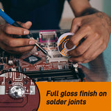 TOWOT 63-37 High Purity Tin Lead Rosin Core Solder Wire for Electrical Soldering, Content 1.8% Solder flux (1.0mm, 50g) TOWOT