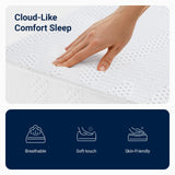 Avenco Twin Mattress, 10 Inch Twin Bed Mattress in a Box, Gel Memory Foam Mattresses for Cooling Night Sleep & Pressure Relief, Colchones Fiberglass Free CertiPUR-US Certified Avenco