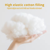 LIKIMIO Sofa Couches for Living Room, with Adjustable armrests, Extra Deep Seats 3 Seater Sofa, Modern Couches for Living Room/Apartment, Easy Assembly, Beige Chenille (92 Inch) LIKIMIO