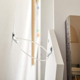 VASAGLE Tree Bookshelf, 9-Tier Bookcase, Large Bookshelf, Space-Saving Corner Shelf, Book Tree, Holds Books, CDs, Games, for Bedroom, Living Room, Home Office, Cloud White ULBC11WTV1 VASAGLE