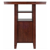 Winsome Albany High Dining Table, Walnut, 29.92 in x 41.73 in x 35.83 in Winsome