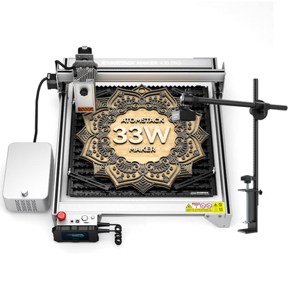 ATOMSTACK X30 PRO Laser Engraver, 160W DIY CNC Laser Engraving Cutting Machine, with ATOMSTACK AC1 Camera for Laser Engraver - WoodArtSupply