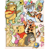 JYLMOOD Paint by Number for Adult Kits, DIY Cartoon Acrylic Oil Painting Kits for Adults Kids Beginners for Home Wall Decor Gifts 16x20 Inch (No Frame) JYLMOOD