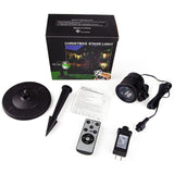 Christmas Lights Projector Outdoor, Waterproof Christmas Laser Lights with Remote Control for Outdoor Outside Christmas Decorations Farmhouse Christmas Decor Feibao