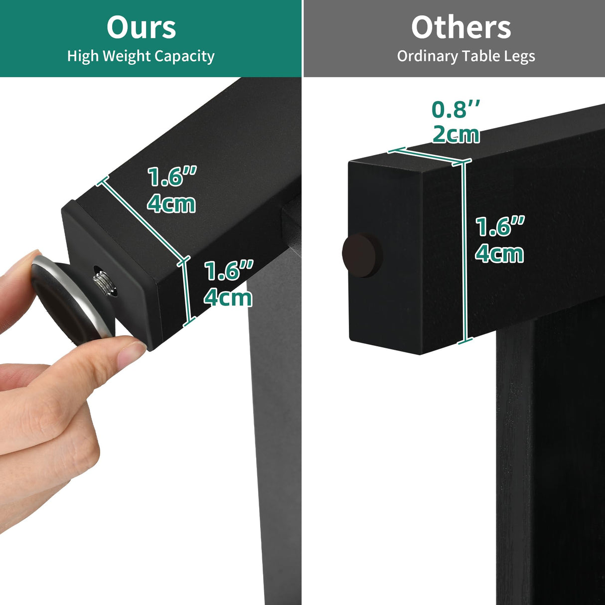 DWVO Heavy Duty Metal Aquarium Stand with Power Outlets, Cabinet for Fish Tank Accessories Storage - Suitable for 40-50 Gallon Fish Tank Stand, Turtle Tank, Reptile Terrarium, 660LBS Capacity, Black DWVO