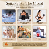 Portable Home Steam Sauna Box, Full Size Personal Sauna Tent for Home Spa, Indoor Sauna Relaxation Kit with 2.6L & 1000 Watt Steam Generator, Remote Control, Foldable Chair, Foot Rest, Mat TATDOL