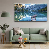 Diamond Painting Kits for Adults,Large Sunset Lake Boats Diamond Art Painting for Beginners, Diamond Round 5D Full Drill Paint with Diamonds Pictures Gem Art Painting Kits DIY Crafts Kits 28X16in OFRKE