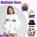 Akamino 40 Pcs 3mm Embroidery Puffy Foam, 6 x 9 Inch EVA Foam Sheets for 3D Embroidery Arts and Crafts, Craft Foam for Cosplay Costume, Hand Sewing, Embroidery Machine, DIY Projects (Black, White) Akamino