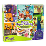 Quill On World of Paper Quilling with Electric Quilling Tool | Paper Quilling Kit | Crafts for Girls Ages 8-12 | Craft Kit | 8 Year Old Girl Birthday Gift Quill On