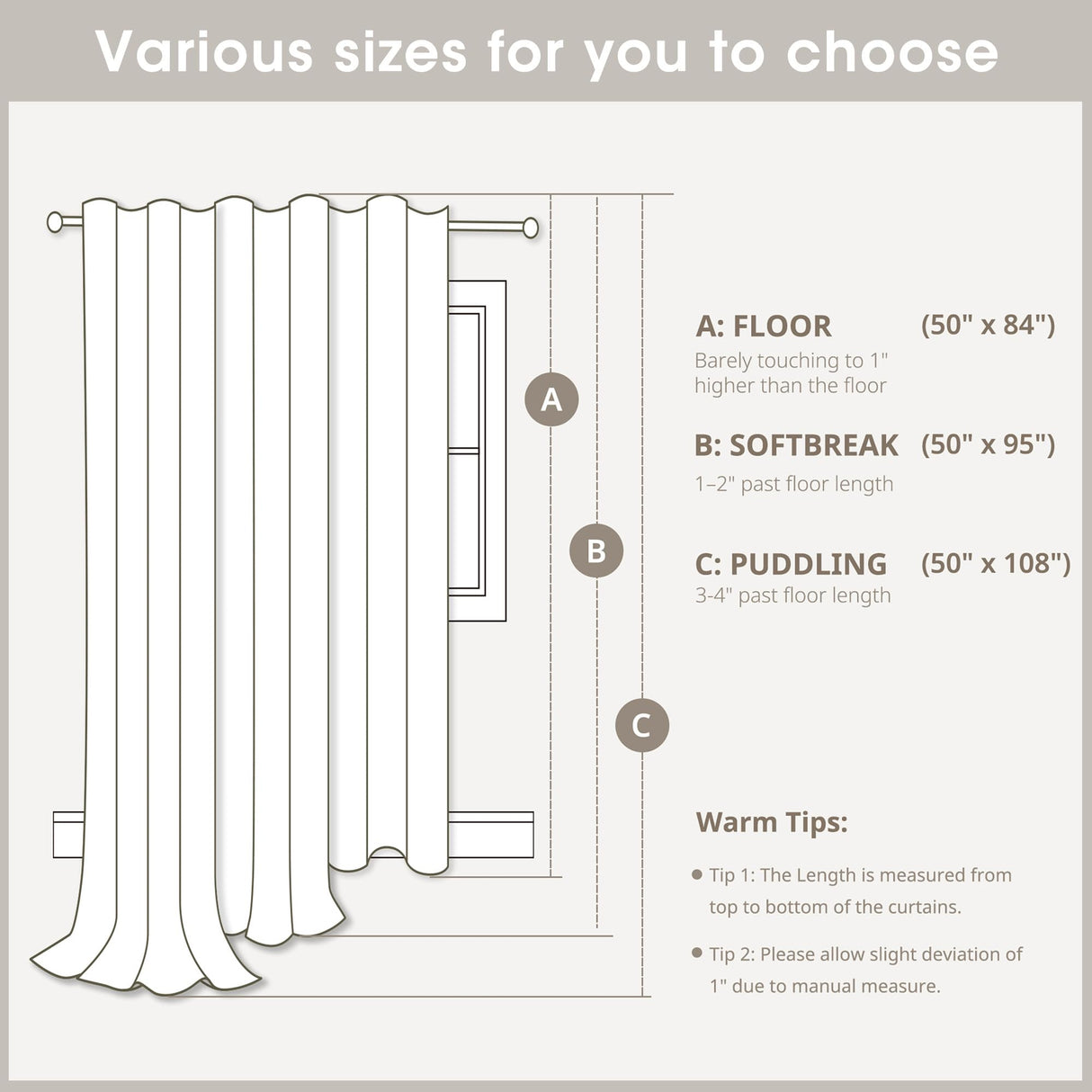 INK+IVY Imani 100% Cotton SINGLE PANEL Curtain Tufted Chenille Stripe Geometric Print Mid-Century Look Rod Pocket Top Drape for Living Room, Privacy Window Treatment for Bedroom, 50" x 84", Ivory INK+IVY