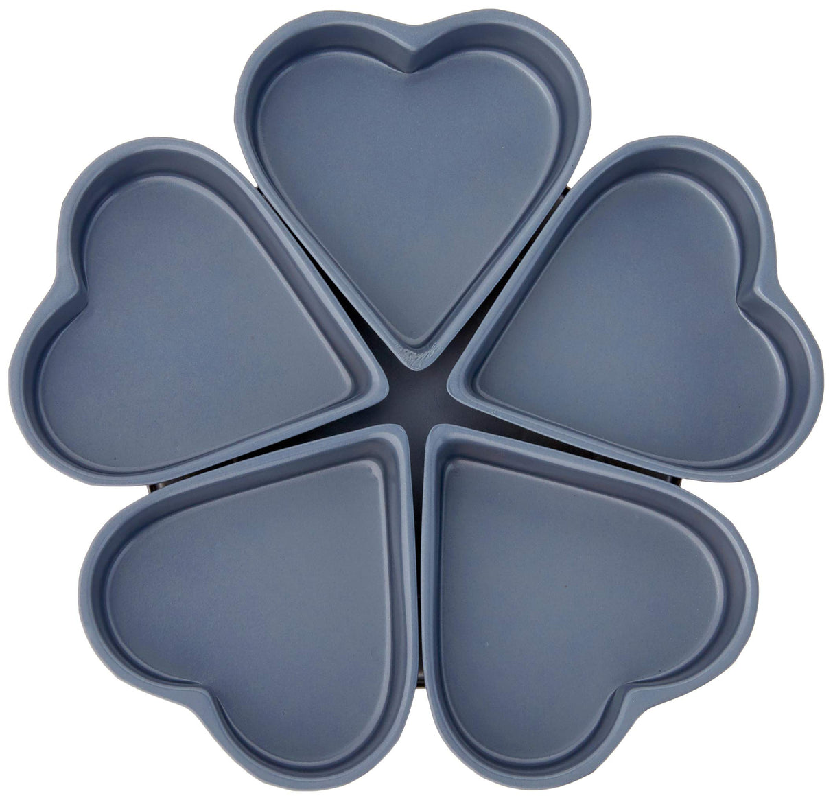 Fox Run Linked Heart Cake Pan, 4-Inch, Preferred Non-Stick Fox Run