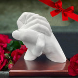 Hand Casting Kit Couples | Keepsake Hand Mold kit Couples for Holiday Activities, with Base & Card Stand Molding Kits for Adults, Wedding, Friends, Plaster Hand Mold Casting Kit Godora