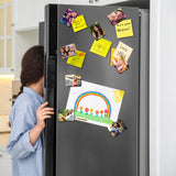 OOTSR 12 Pcs Sublimation Blank Fridge Magnets, DIY Decorative Magnets for Whiteboard Office Calendar Kitchen Home Decor, 2.36x3.54In (2:3) OOTSR