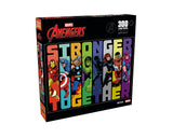 Buffalo Games - Marvel - Stronger Together - 300 Piece Jigsaw Puzzle for Adults -Challenging Puzzle Perfect for Game Nights - Finished Size is 21.25 x 15.00 Buffalo Games