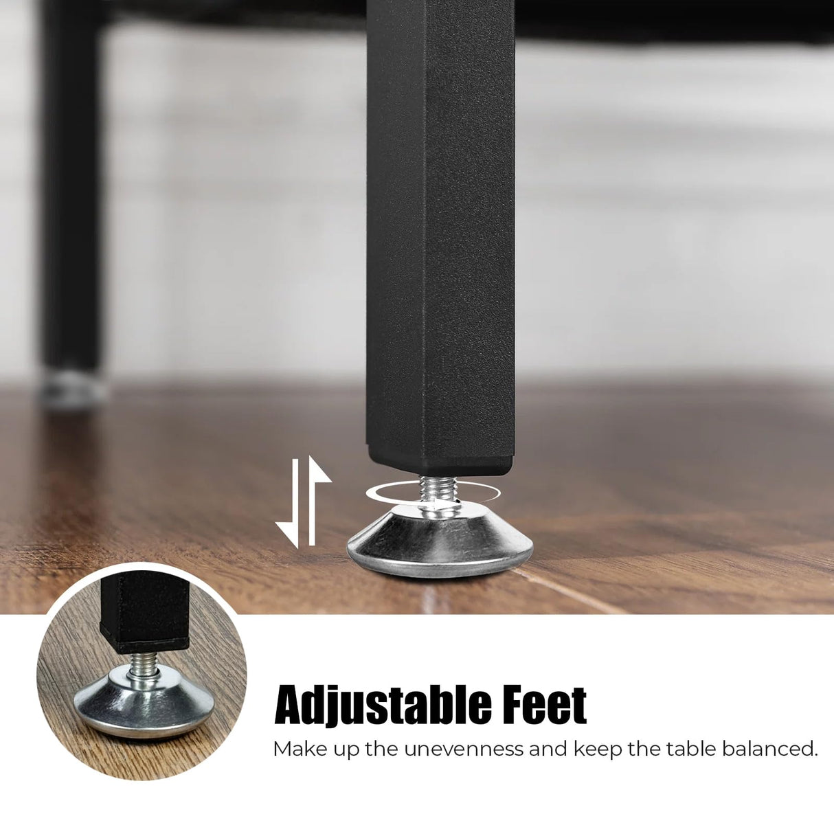 End Tables Living Room Set of 2, 16" D x 16" W x 24" H, Indoor End Tables Living Room with Storage Shelf, Square End Table Set of 2, X-Shaped Night Stands for Bedroom, Farmhouse Wood Side Tables TooCust