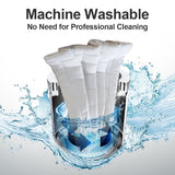 EASELAND California King Mattress Pad Pillow Top Mattress Cover Quilted Fitted Mattress Protector Long Cotton Top 8-21" Deep Pocket Cooling Mattress Topper (72x84 Inches, White) EASELAND